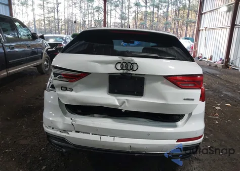 2024 Audi Q3 Premium 45 Tfsi S Line Quattro Tiptronic из США, поврежденный, VIN WA1DECF36R1063465